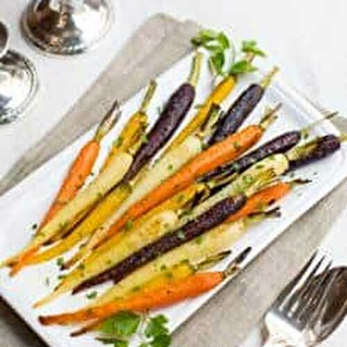 Oven Roasted Whole Carrots