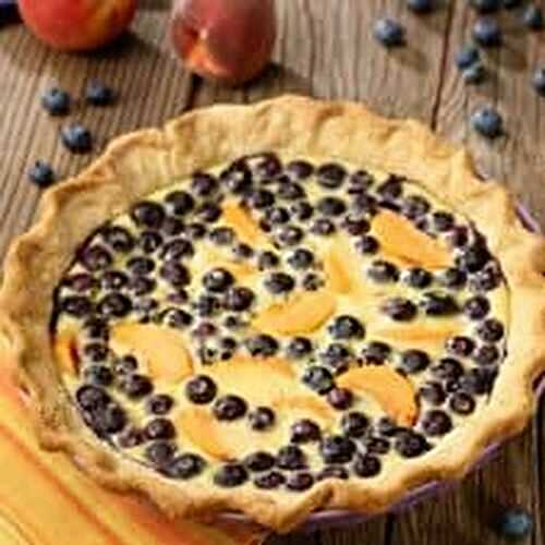 Peach Blueberry Pie Recipe