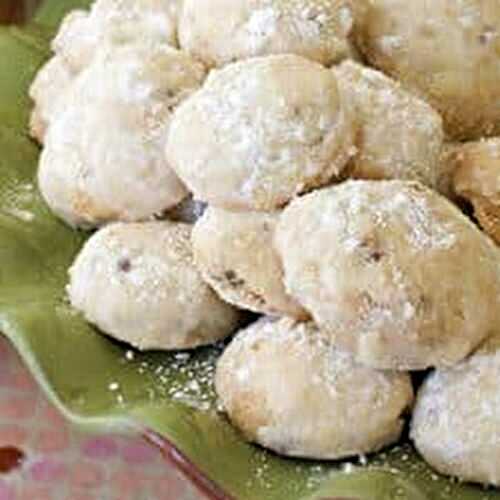 Pecan Snowball Cookies (Inspired by Grandma Clayton's Sand Tarts)