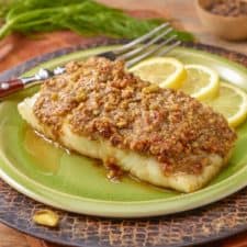 Pistachio Crusted Fish