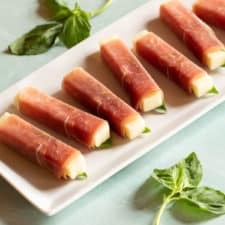 Prosciutto Wrapped Mozzarella Appetizers
