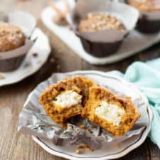 Pumpkin Cream Cheese Muffins