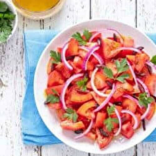 Recipe for Tomato Salad