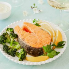 Roasted Salmon Steaks Recipe