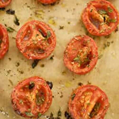Roasting Fresh Tomatoes