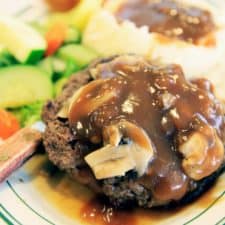 Salisbury Steak with Mushroom Gravy