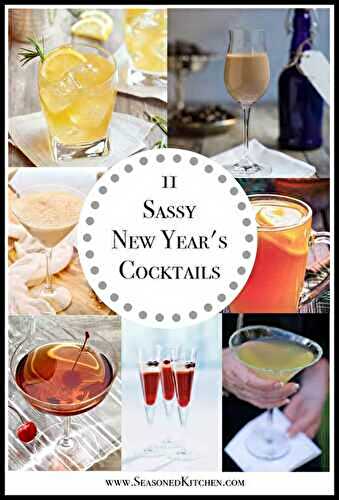 Seven Stellar New Year's Cocktails | A Well-Seasoned Kitchen®