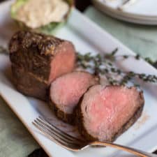 Slow Roasted Beef Tenderloin