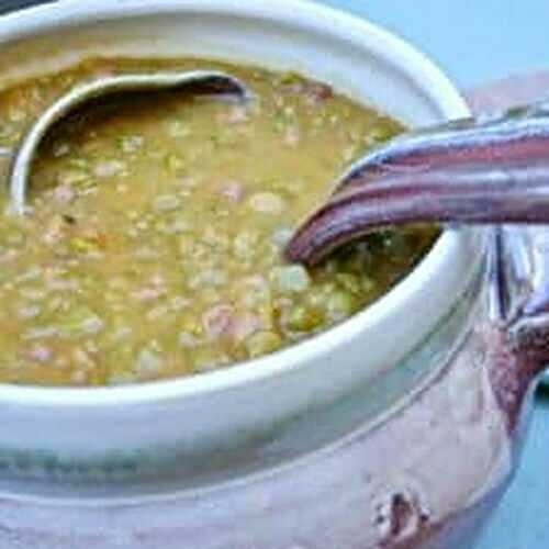 Split Pea Soup with Country Ham