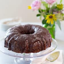 Triple Chocolate Zucchini Cake