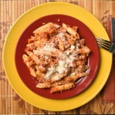 Turkey Sausage Penne Marinara
