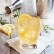 Whiskey Lemon Cocktail