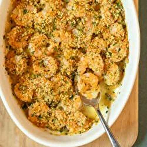 Baked Shrimp with Breadcrumbs