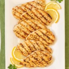 Grilled Lemon Pepper Chicken
