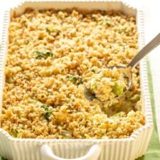 Cheesy Broccoli Rice Casserole