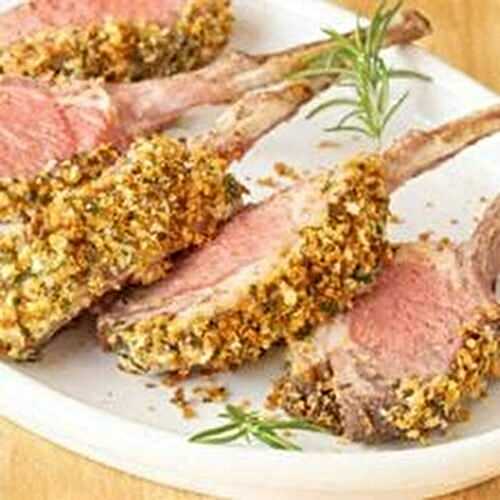 Crusted Rack of Lamb 3 Ways - Air Fryer, Roasted, or Grilled