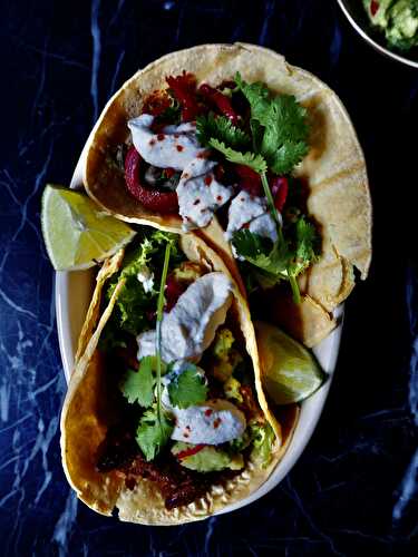 15 minute vegan tacos