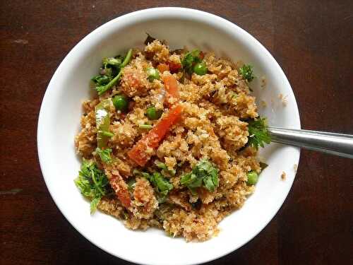 Bread Upma