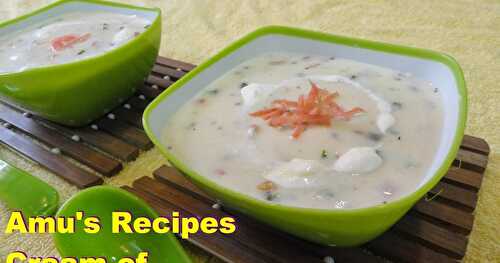 Cream of Vegetable Soup