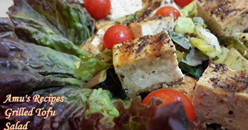 Grilled Tofu Salad