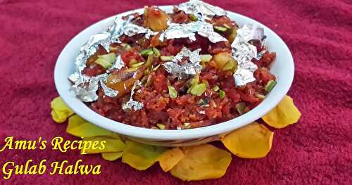 Gulab Halwa