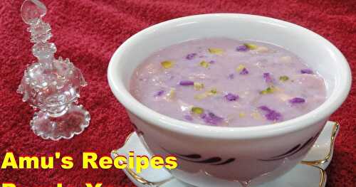 Purple Yam Kheer