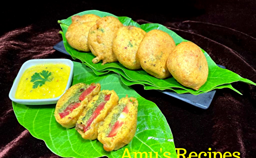 Tomato Fritters (टोमॅटोची भजी)