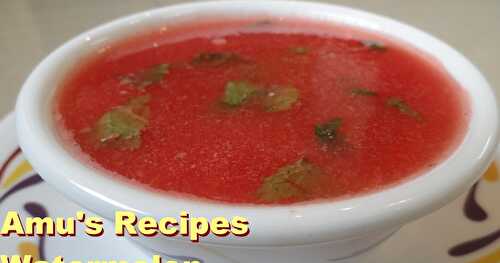 Watermelon Cold Soup