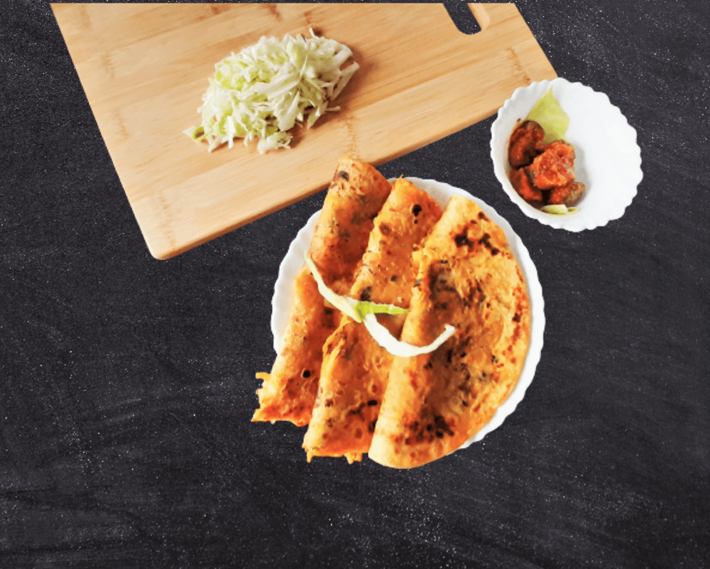 Cabbage Paratha Recipe
