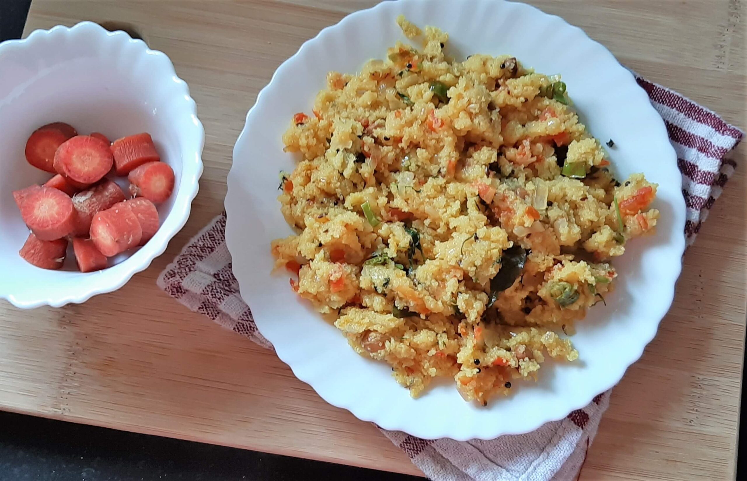 Upma Recipe | Rava Upma | Indian Semolina Upma