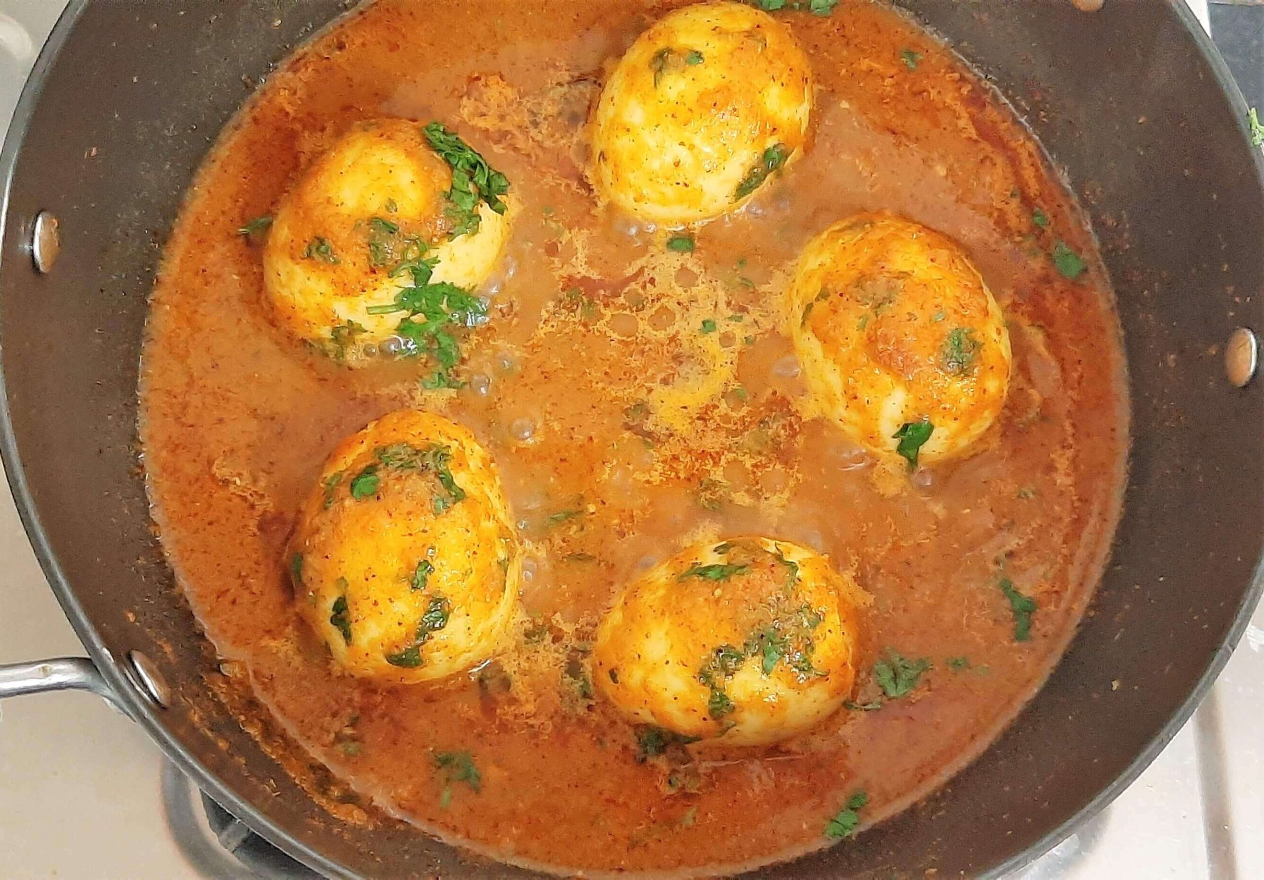 Boiled Egg Masala Curry