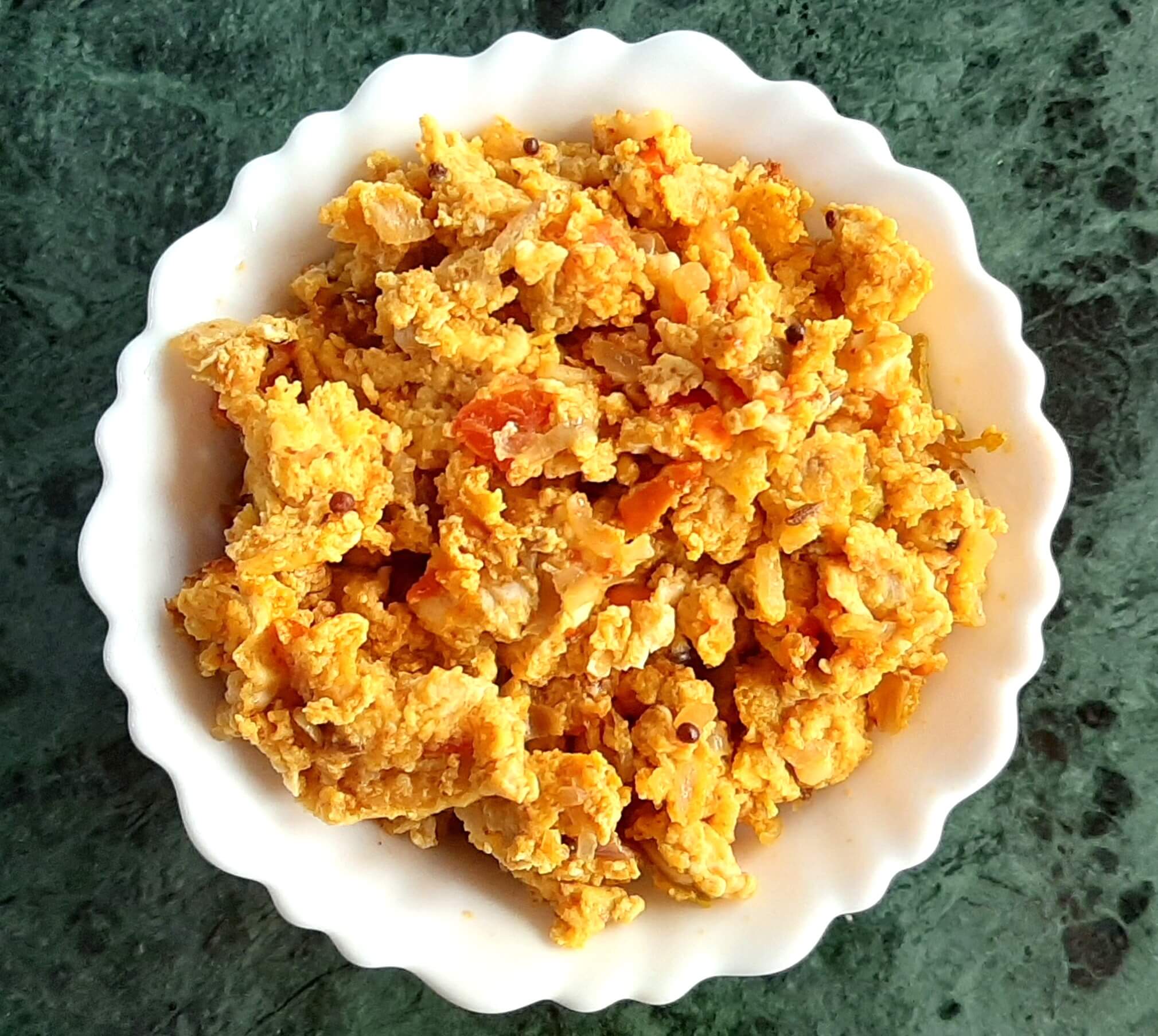 Egg Bhurji | Anda Bhurji