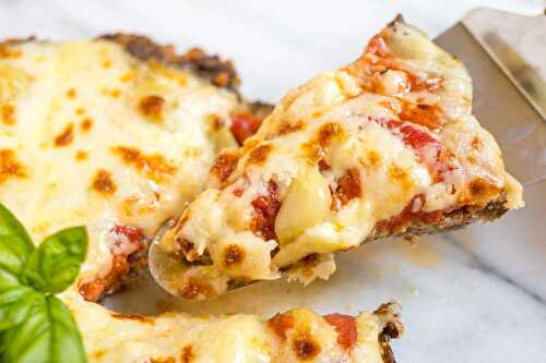 Beef Crust Pizza