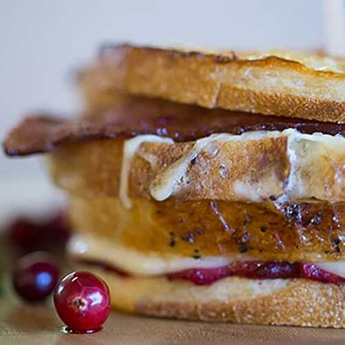 Gobbler Sandwich with a Moist Maker