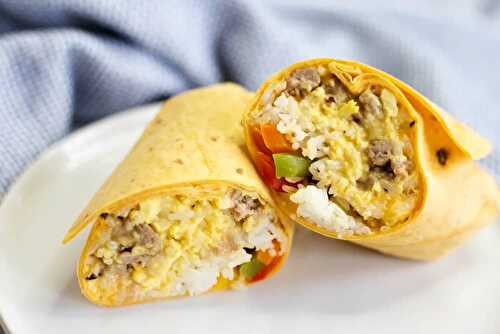 Hearty Breakfast Burritos