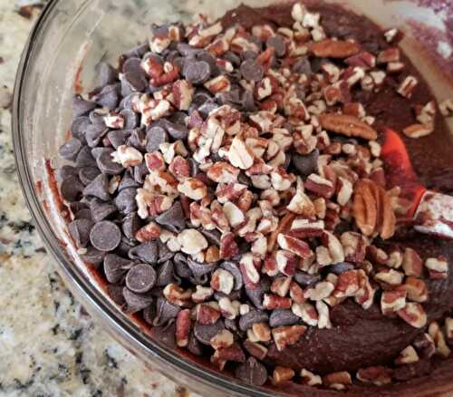 Fudgy Crunch Pecan Brownies