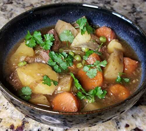 Hearty Stovetop Spring Time Beef Stew