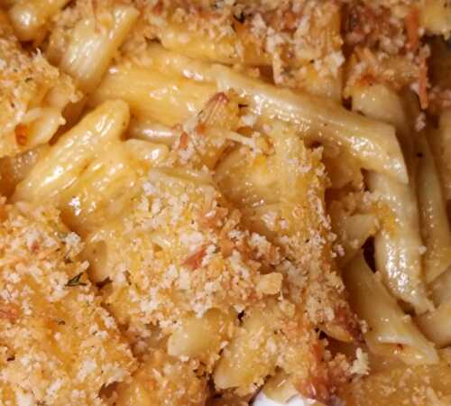 Baked Buffalo Mac and Cheese
