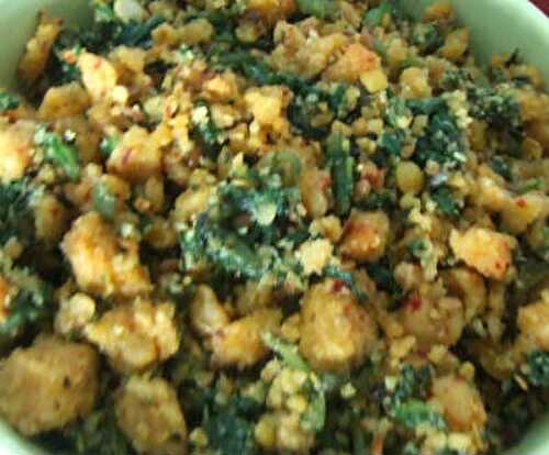 Agathi Keerai (Spinach) Paruppu Usili Recipe – Awesome Cuisine
