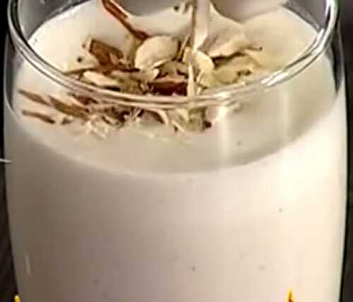 ஆப்பிள் பாதாம் மில்க் ஷேக் - Apple Badam Milk Shake Recipe in Tamil