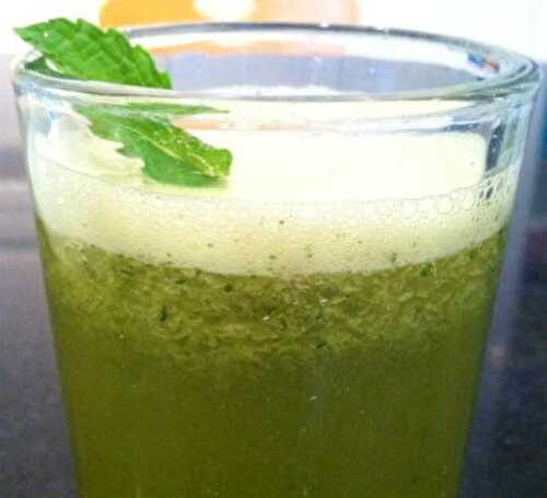 Apple Mint Juice Recipe – Awesome Cuisine