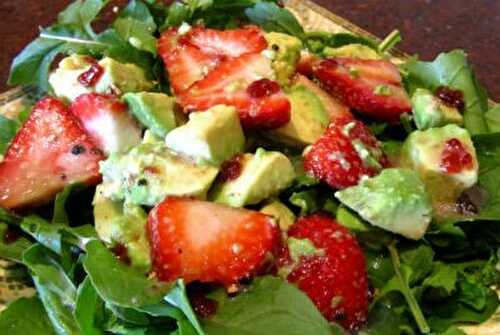 Avocado and Strawberry Salad Recipe – Awesome Cuisine