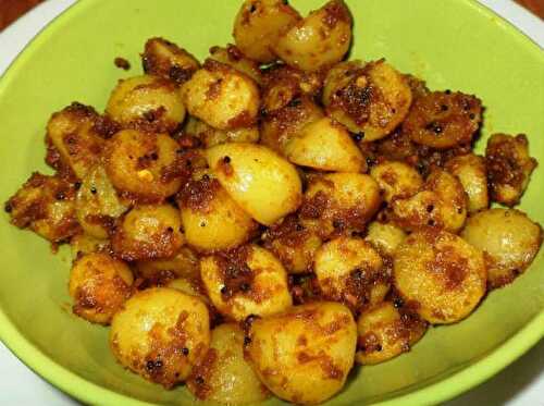 Baby Potato Chilli Fry Recipe – Awesome Cuisine