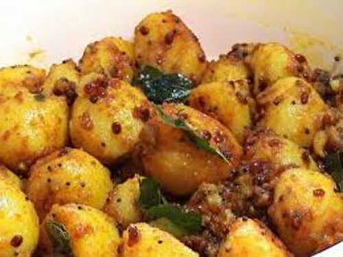Baby Potato Masala Recipe – Awesome Cuisine