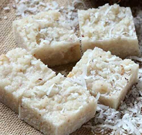 Badam Coconut Burfi Recipe – Awesome Cuisine