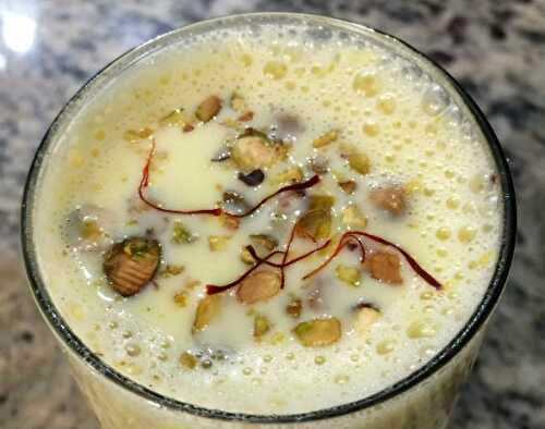 Badam Milkshake Recipe – Awesome Cuisine