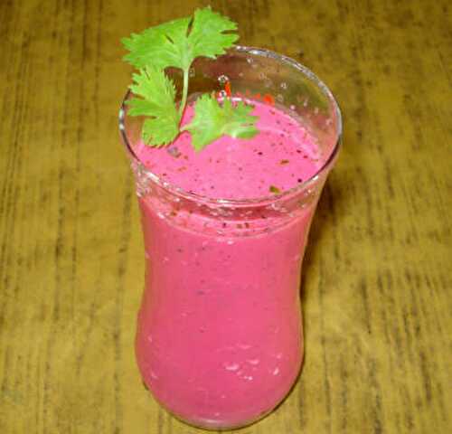 Beetroot Lassi Recipe – Awesome Cuisine