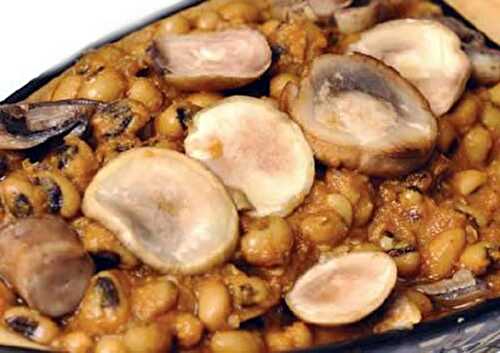 Black Eyed Beans with Mushrooms Recipe – Awesome Cuisine
