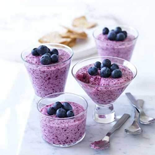 Blueberry Mousse Recipe – Awesome Cuisine