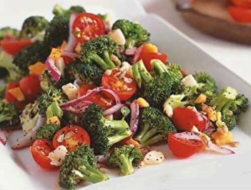 Broccoli Tomato Salad Recipe – Awesome Cuisine